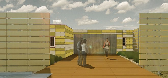 Crowder College, Drury University, tornadoe-resistant house, storm-resistant house, extreme weather, extreme structures, solar-powered house, solar power, off-the-grid home, solar decathlon, Missouri, green architecture