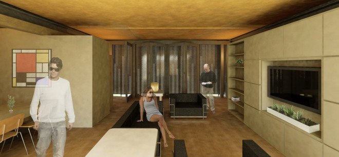 Crowder College, Drury University, tornadoe-resistant house, storm-resistant house, extreme weather, extreme structures, solar-powered house, solar power, off-the-grid home, solar decathlon, Missouri, green architecture