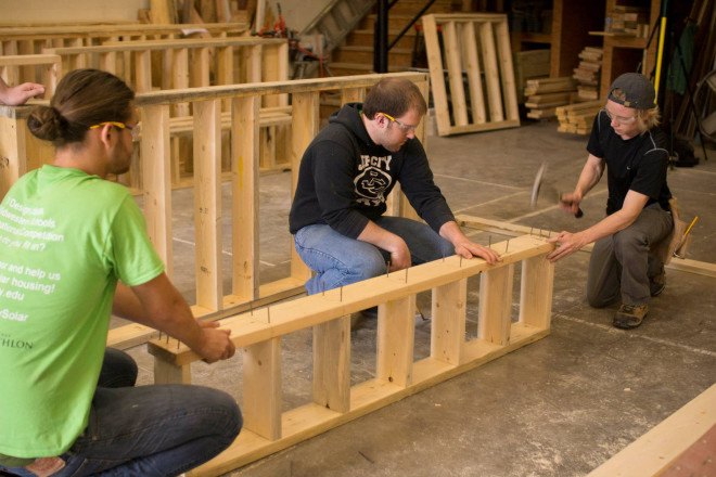 Crowder College, Drury University, tornadoe-resistant house, storm-resistant house, extreme weather, extreme structures, solar-powered house, solar power, off-the-grid home, solar decathlon, Missouri, green architecture