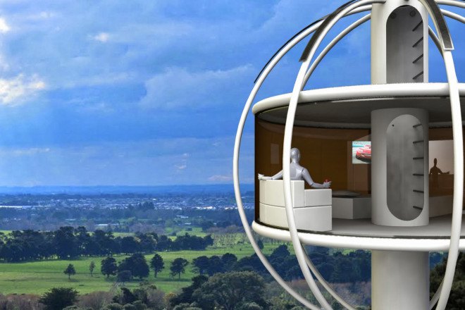 solar power, Android, app-controlled electronics, off-grid tower home, The Skysphere, New Zealand, Jono Williams, clean tech, green design, sustainable design, eco-design, renewable energy, man cave, solar-powered man cave, Skysphere tower, Skysphere man cave,