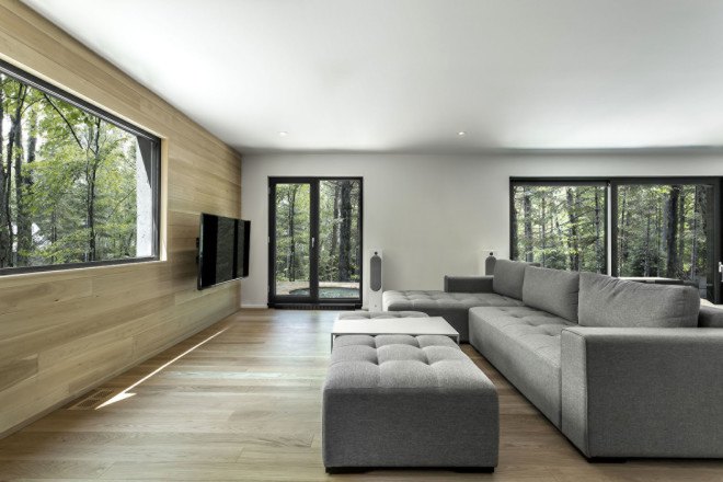 YH2, Fraternité-sur-Lac, green resort, affordable housing, mountain retreats, affordable design, custom-built houses, low maintenance house, flexible spaces, green architecture