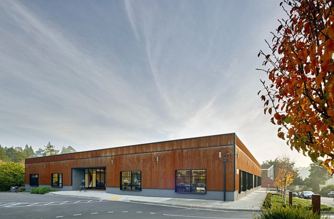 Studio Vara, office building, San Francisco, daylit spaces, green conversion, conference room, internal courtyard, green interior, green renovation, sustainable building
