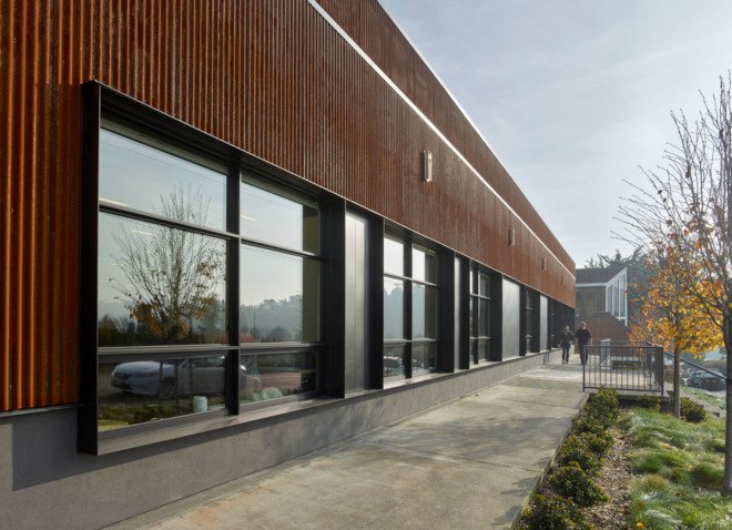 Studio Vara, office building, San Francisco, daylit spaces, green conversion, conference room, internal courtyard, green interior, green renovation, sustainable building