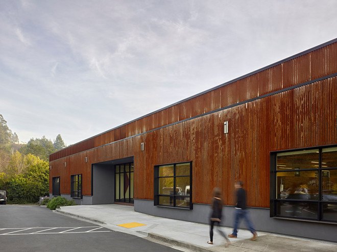 Studio Vara, office building, San Francisco, daylit spaces, green conversion, conference room, internal courtyard, green interior, green renovation, sustainable building
