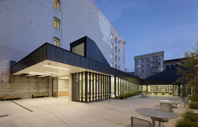 Boeddeker Park, San Francisco, green park, geothermal energy, geothermal cooling, solar panels, sustainable park, water conservation, clubhouse, green architecture, green neighborhood