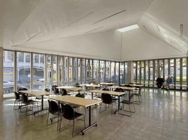 Boeddeker Park, San Francisco, green park, geothermal energy, geothermal cooling, solar panels, sustainable park, water conservation, clubhouse, green architecture, green neighborhood