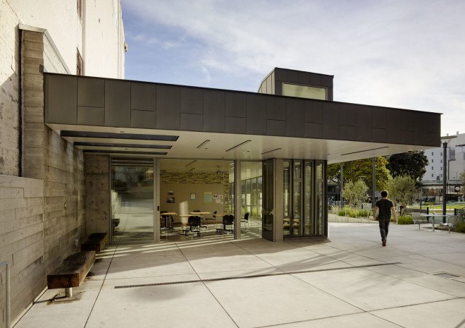 Boeddeker Park, San Francisco, green park, geothermal energy, geothermal cooling, solar panels, sustainable park, water conservation, clubhouse, green architecture, green neighborhood