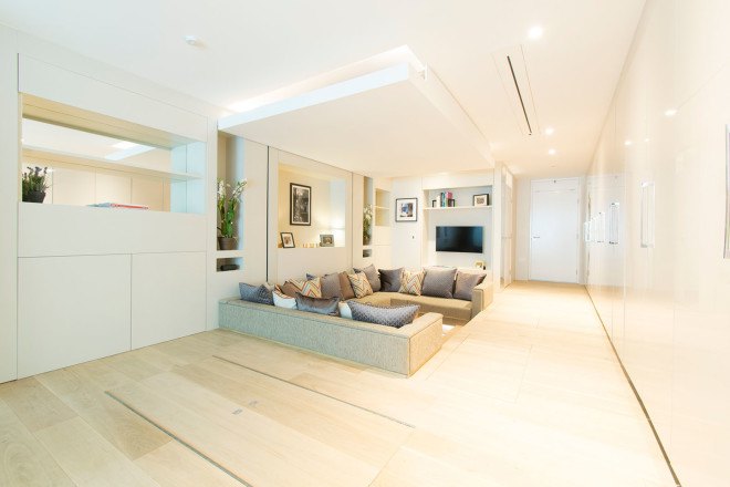 YO!Home, compact spaces, compact living, tiny spaces, small apartments, Simon Woodroffe, smart design, green interior, transformable furniture, movable walls, multiuse spaces, green architecture