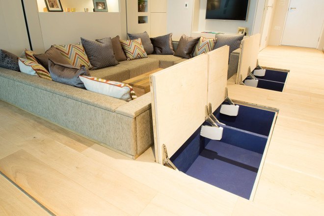 YO!Home, compact spaces, compact living, tiny spaces, small apartments, Simon Woodroffe, smart design, green interior, transformable furniture, movable walls, multiuse spaces, green architecture