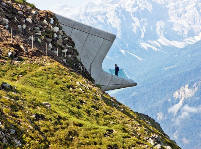 Messner Mountain Museum, Messner Mountain Museum Corones, Reinhold Messner, Mount Kronplatz, Kronplatz ski resort, Zaha Hadid, Messner Mountain Museum by Zaha Hadid, Dolomites, Alps,
