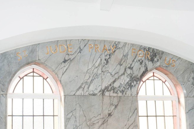 london church renovation, church converted into house, kensington london, london real estate, converted houses, open floor plan, stained glass, church architecture
