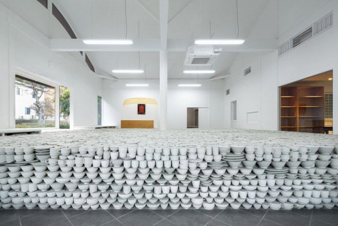 Yusuke Seki, Maruhiro, repurposed ceramics, upcycled ceramics, upcycled art, repurposed art, Shinikiji, Monohara, Japan, Hasami, Hasami porcelain, Hasami ceramics, imperfect ceramics, Hasami store, Maruhiro flagship,