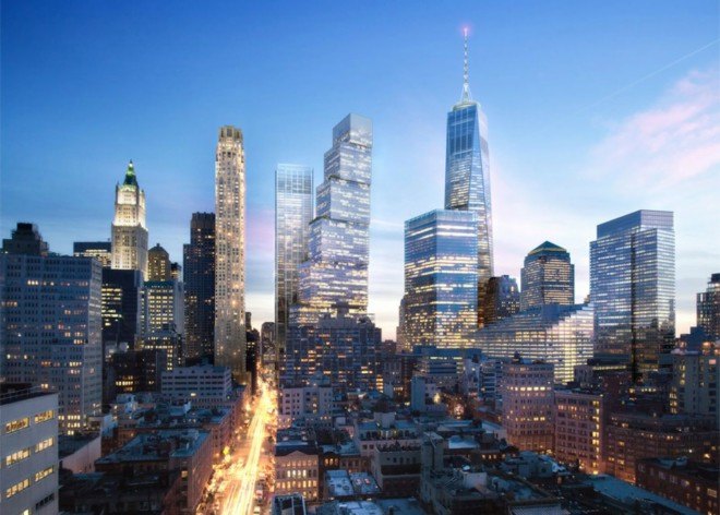 2 WTC, WTC office tower, Bjarke Ingels Group, Larry Silverstein, nyc architecture, nyc office space, world trade center complex, offices wtc, wtc office complex, nyc towers, skyscrapers nyc, wtc ongoing projects, urban designs, foster and partners, big designs, BIG projects