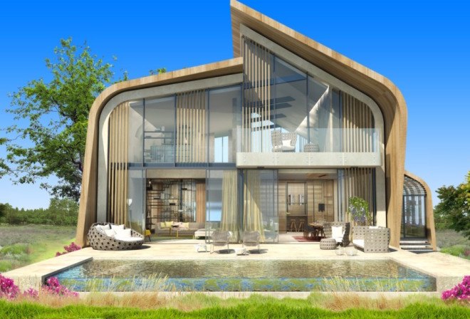 Ahk Kundu, Turkey, GAD Architecture, solar powered housing development, solar power, solar powered house, Antalya, clerestory window, Mediterranean Sea, car-free, pedestrian friendly, north-south orientation, natural daylight, natural ventilation, greenhouse, outdoor pool, energy efficient housing, pedestrian friendly development