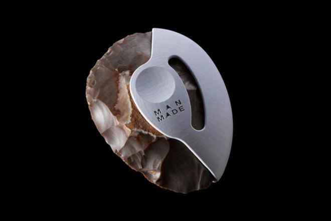 Israel design, Ami Drach, Dov Ganchrow, curious tools, Man Made, Paleolithic tools redesigned, 3D printing, Paleolithic stones,