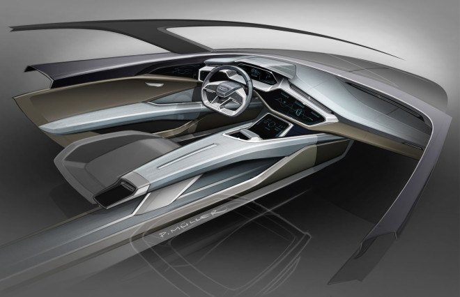 Audi, Audi e-tron quattro concept, Audi Q6 e-tron, 2018 Audi Q6 e-tron, Tesla, Tesla Model X, electric SUV, electric car, green car, 2015 Frankfurt Motor Show, green transportation, lithium-ion battery