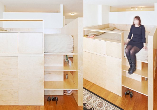 jpda, Jordan Parnass Digital Architecture, battery park studio, studio apartments, tiny living, tiny homes, tiny spaces, small space living, eco design, urban design, interior design