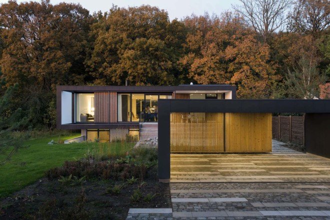CF Møller, Villa R, Natural Light, Forest Villa, Forest House, Green Architecture, Danish Sustainable Architecture, Aarhus Architecture, Modern Homes Denmark