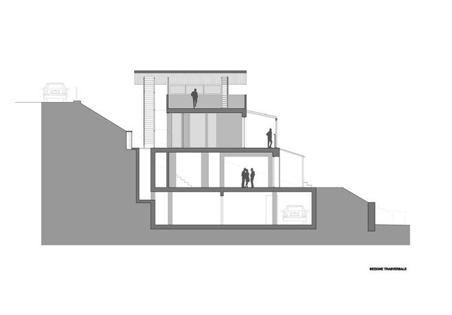 Casa Rosset, geothermal energy, zero energy, zero energy home, De Carlo Gualla Architects, Italian Alps, Aosta, solar energy, low-emission glazing, passive principles, passive house, heat pumps, timber louvers
