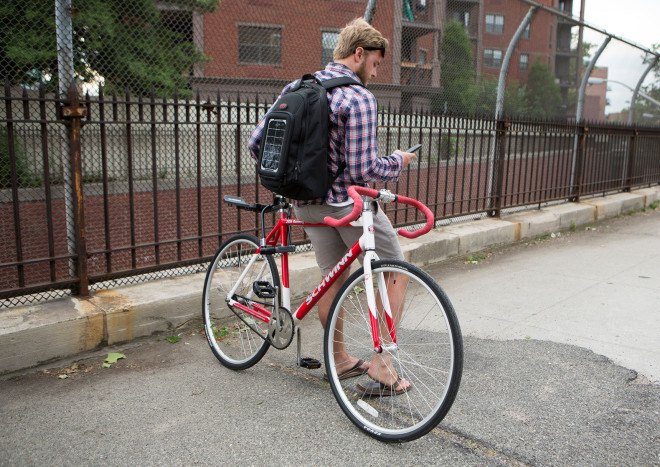 Voltaic Converter Solar backpack, green giveaways, green contests, green back to school contests, eco-friendly back to school giveaway, eco-contests, back to school giveaway, solar-powered backpack, solar-charging backpack, alternative energy, renewable energy, solar-powered bags, solar-charging bags, Inhabitat giveaway, Inhabitat back to school contest