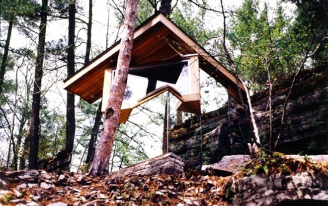 dan hisel, dan hisel architecture, sauna, cadyville sauna, upstate new york, mirrored sauna, local materials