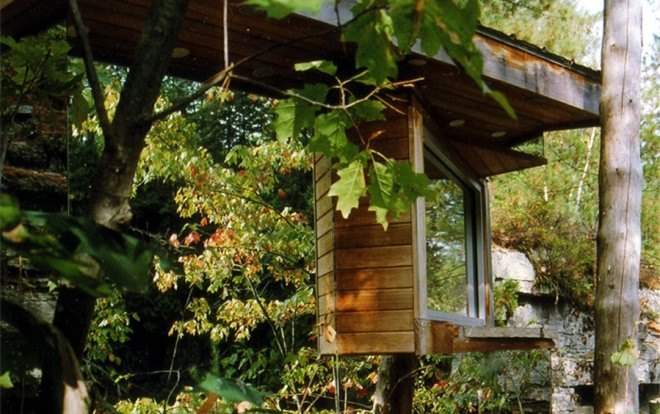 dan hisel, dan hisel architecture, sauna, cadyville sauna, upstate new york, mirrored sauna, local materials