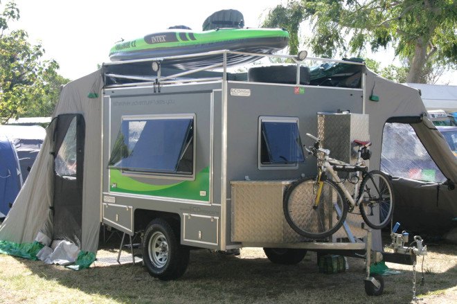 ECOmbo, Ecombo New Zealand, camper, off grid camper, solar-powered camper, camper trailer, LEDs, off grid trailer, solar-powered trailer, camper trailer, off grid adventure, portable toilet, outdoor hot shower,