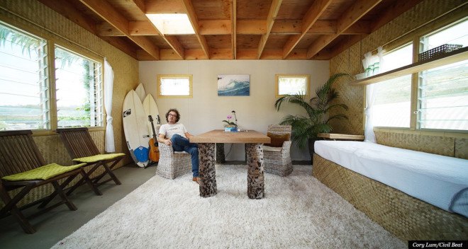 elevate structure inc., elevate structure, tiny home, solar powered home, rainwater collection, living walls, elevate structure wrapped in green, solar-powered elevate structures, Elevate tiny home, Elevate Structure