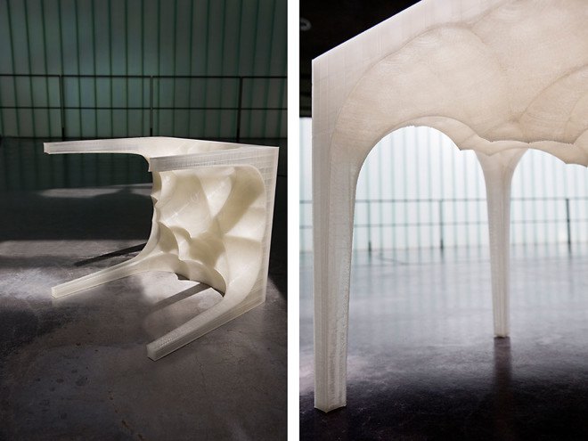 NOWlab, Berlin designers, recyclable furniture, green furniture, glacier melting, global warming, BigRep, 3d printing, 3d printer, digital fabrication, green design