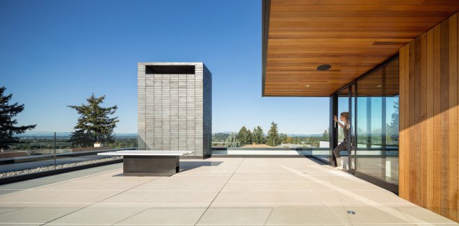Ash + Ash, Hannebery Eddy, Portland architecture, eco-friendly architecture, LEED-certified home, residential architecture, eco-friendly design, groundwater collection, rainwater recovery, solar panels, solar heating