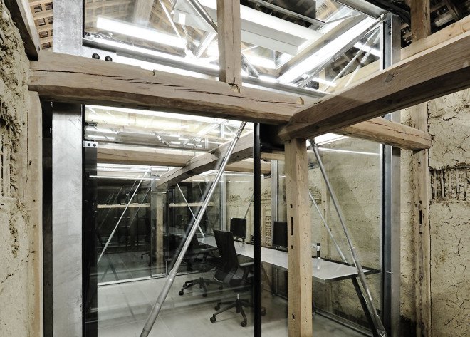 Issei Suma, Japan, green renovation, green addition, steel structure, farmhouse, cowhouse, wooden structure, green architecture, wooden beams