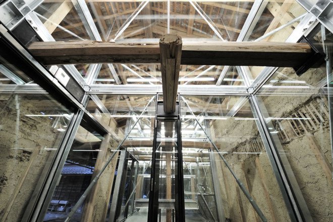 Issei Suma, Japan, green renovation, green addition, steel structure, farmhouse, cowhouse, wooden structure, green architecture, wooden beams