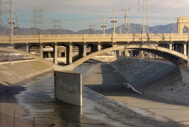 frank gehry, gehry partners, los angeles, los angeles river, la river, california drought, water reclamation, stormwater collection