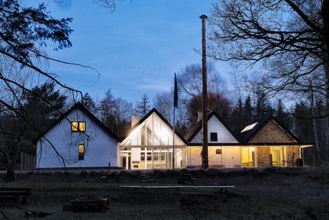 green design, eco design, sustainable design, LUMO Architects, Denmark, Nojkaerhus, Danish Foundation for Culture and Sports Facilities, Nordic design,adaptive reuse