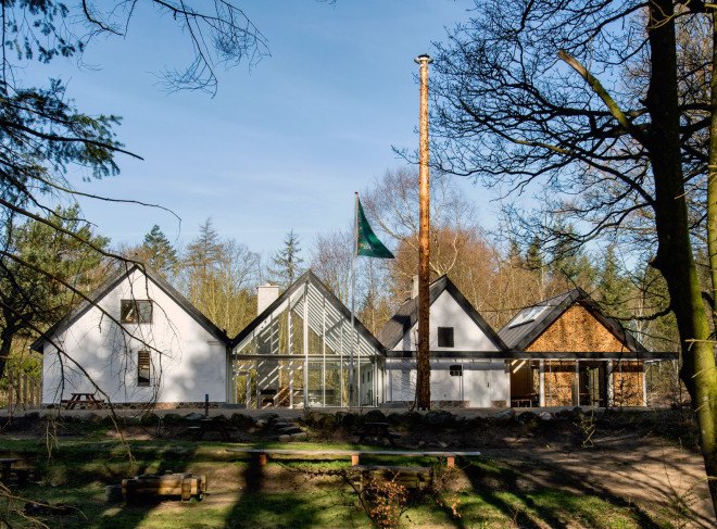green design, eco design, sustainable design, LUMO Architects, Denmark, Nojkaerhus, Danish Foundation for Culture and Sports Facilities, Nordic design,adaptive reuse