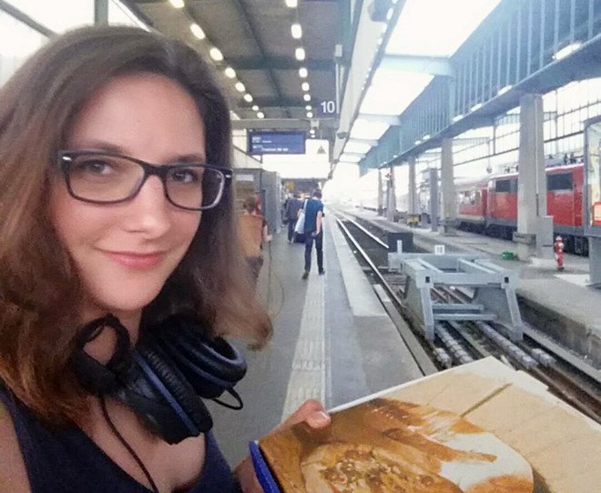 leonie Müller, wherever you go there you are, travel blog, living on a train, train nomad, minimalist living