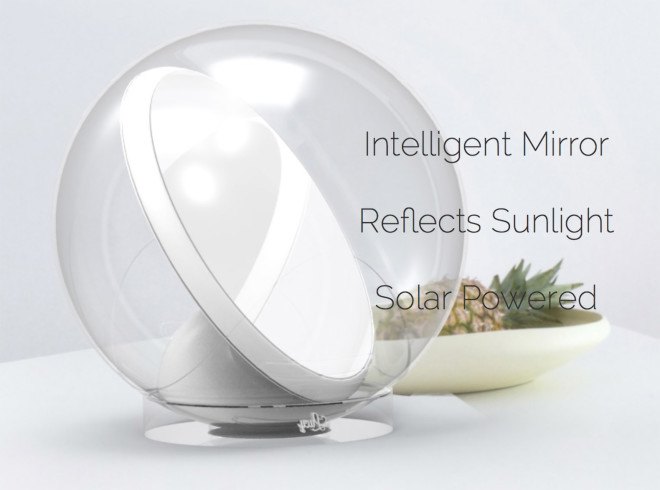 Solenica, Solenica Lucy, sunlight, SAD, treating SAD, seasonal affective disorder, Lucy, solar robot, solar mirror, lucy light, lucy mirror, lucy solar mirror, lucy