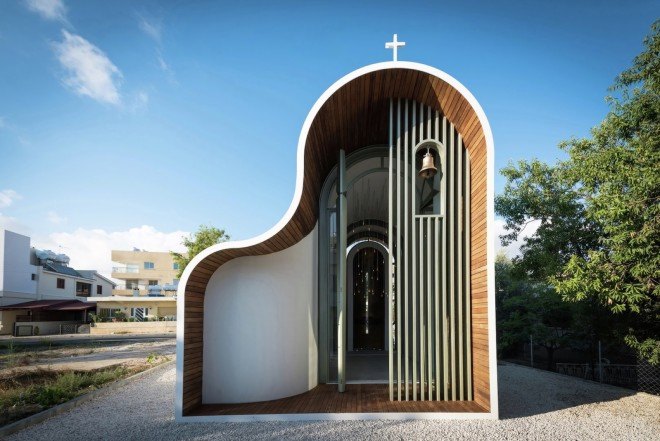 Michail Georgiou, religious architecture, church architecture, Greece, Greek architecture, Paphos, Cyprus, Theresa Kwok, tiny homes