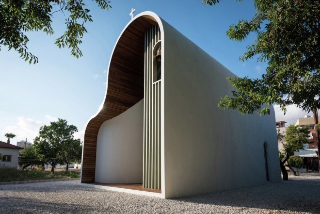 Michail Georgiou, religious architecture, church architecture, Greece, Greek architecture, Paphos, Cyprus, Theresa Kwok, tiny homes