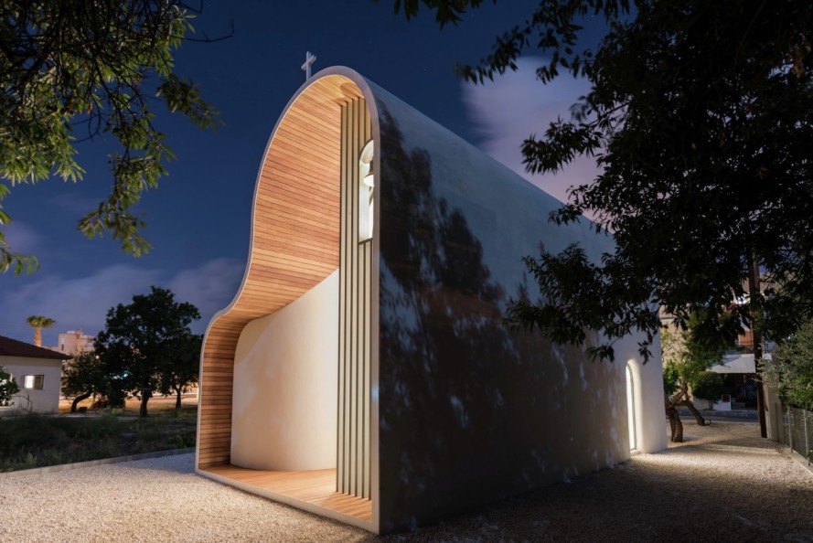 Michail Georgiou, religious architecture, church architecture, Greece, Greek architecture, Paphos, Cyprus, Theresa Kwok, tiny homes