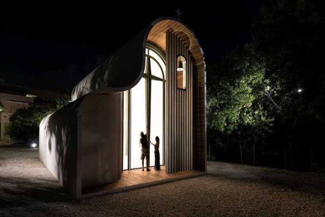Michail Georgiou, religious architecture, church architecture, Greece, Greek architecture, Paphos, Cyprus, Theresa Kwok, tiny homes