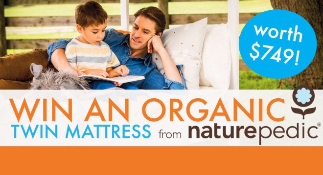 back to school giveaway, giveaway, mattress giveaway, 2 in 1 mattress, waterproof kids mattress, naturepedic, naturepedic big kid bed, organic mattress for kids, naturepedic 2 in 1 organic mattress, waterproof mattress for kids, green kids, eco kids, green design for kids