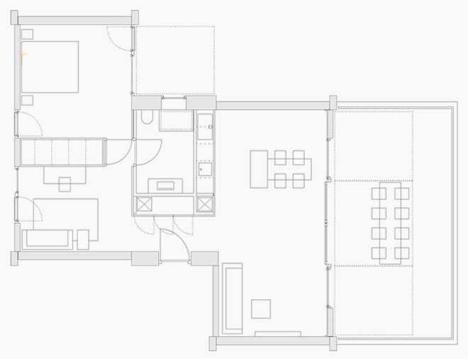 NOEM, Spaceship House, Spaceship House by NOEM, Class A energy certification, energy efficiency, Pyrenean wood, La Moraleja, UFO-like home, UFO home, prefab home, modular home, prefab architecture, modular architecture, sci-fi home,