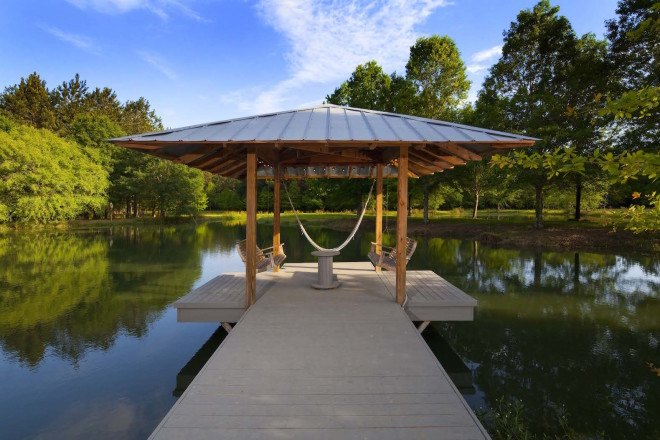 The Pond House at Ten Oaks Farm, The Pond House at Ten Oaks Farm by Michael Holly, Michael Holly architect, Holly & Smith Architects, Louisiana, net-zero, net-zero house, net-zero architecture, plus-energy, LEDs, energy star, spray-foam insulation, energy efficiency, solar power, geothermal power,