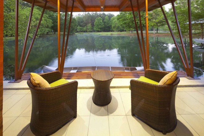 The Pond House at Ten Oaks Farm, The Pond House at Ten Oaks Farm by Michael Holly, Michael Holly architect, Holly & Smith Architects, Louisiana, net-zero, net-zero house, net-zero architecture, plus-energy, LEDs, energy star, spray-foam insulation, energy efficiency, solar power, geothermal power,