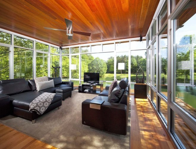 The Pond House at Ten Oaks Farm, The Pond House at Ten Oaks Farm by Michael Holly, Michael Holly architect, Holly & Smith Architects, Louisiana, net-zero, net-zero house, net-zero architecture, plus-energy, LEDs, energy star, spray-foam insulation, energy efficiency, solar power, geothermal power,