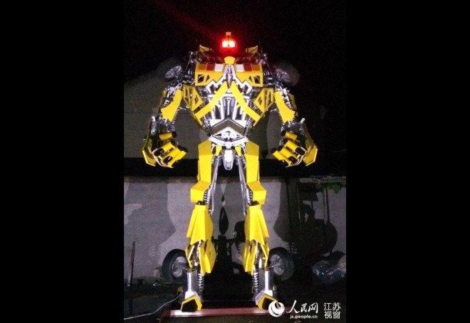 transformers, scrap metal, giant robots, chinese welder, chinese transformers, transformers model, scrap metal, upcycled car parts