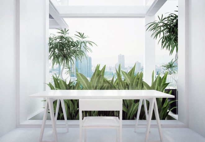 Penda, Vijayawada Garden Estate, green tower, residential tower, high-rise, rainwater collection, prefab housing, modular housing, vertical garden, green architecture, netural ventilation, customizable homes, India