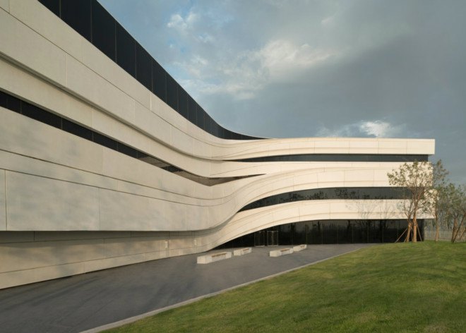 yinchuan art museum, chinese art museum, yellow river, yellow river facade, art museum design, WAA, Wiel Aret Architects Beijing