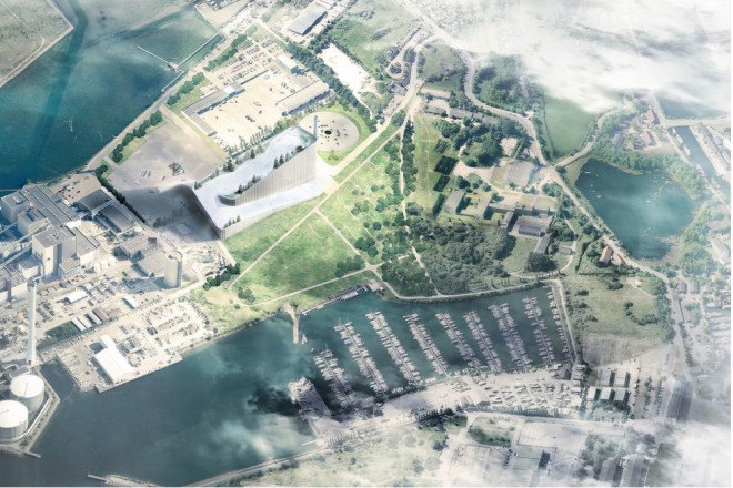 bjarke ingels group, big, steam ring generator, world's cleanest power plant, trash to energy, copenhagen big, green power, carbon emissions, climate change
